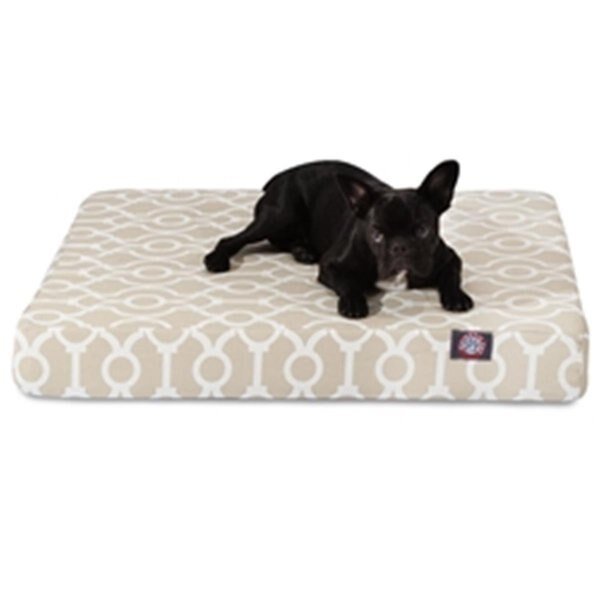 Sand Athens Medium Orthopedic Memory Foam Rectangle Dog Bed, Majestic Pet, Mfr#: 78899551458